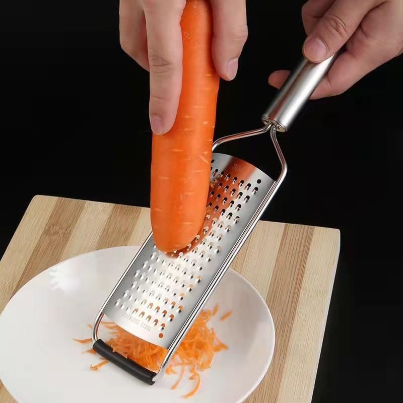 Aixiangru-Cheese Grater, Lemon Zest Vegetable Graters, Paring Knife, Home Gadgets, Kitchen Accessories, 304 Stainless Steel Push