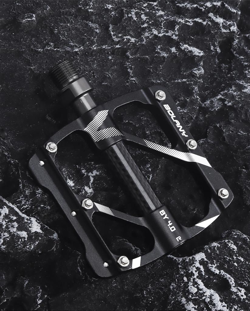 BOLANY Bike Pedals MTB Road 3 Sealed Bearings Bicycle Flat Pedals Mountain Bike Pedals Wide Platform Accessories Part