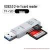 Dual Card USB Reader & Camera: SD/TF Support, DSLR-Compatible, Multi-Function