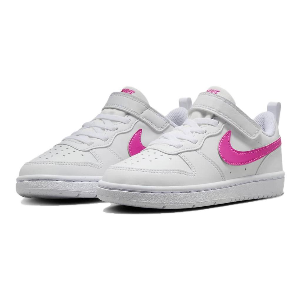 Nike Court Borough Low Recraft PS White Laser Fuchsia Kids Sneakers DV5457-113