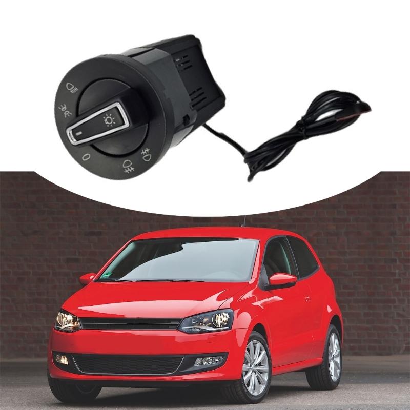 Headlight Switch Control Fog Lamp Knob 3BD941531 Car Headlamp Fog Light Integrated Switch for Golf MK4 B5