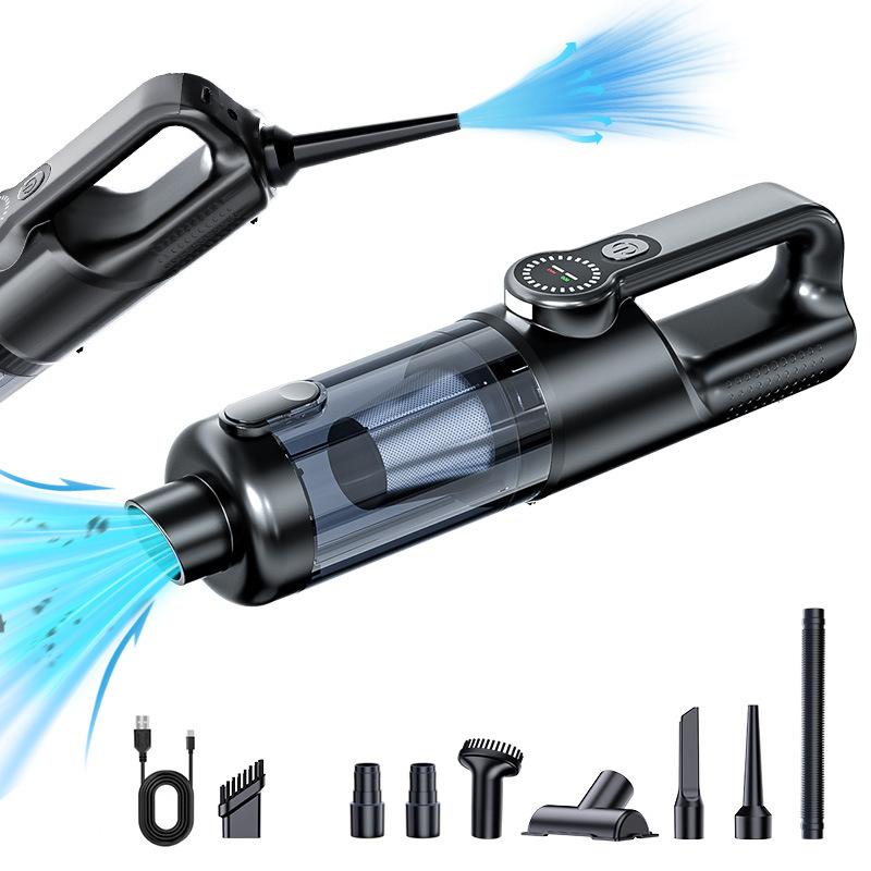 Car vacuum cleaner, wireless multifunctional with strong suction, portable small in-car wireless vacuum