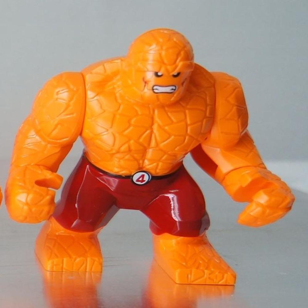 Superheld Mini Bausteine Set - Hulk Spider Man Iron Man Anime Action Puppe Zusammengebaute Figuren für Kindergeschenk