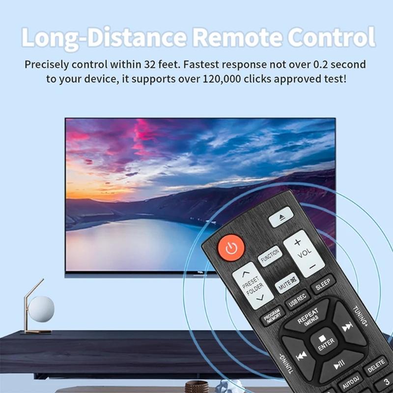 AKB73655741 Replacement Remote Control For Sound Systems CM4550 CMS4550F CMS4550 Durability Long Ranges Operation