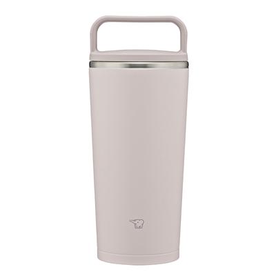 Zojirushi Mahobin Carry Tumbler Water Bottle 300ml Handle Type Dishwasher Safe Seamless Only 2 Care Points Sheer Gray SX-JS30-HM