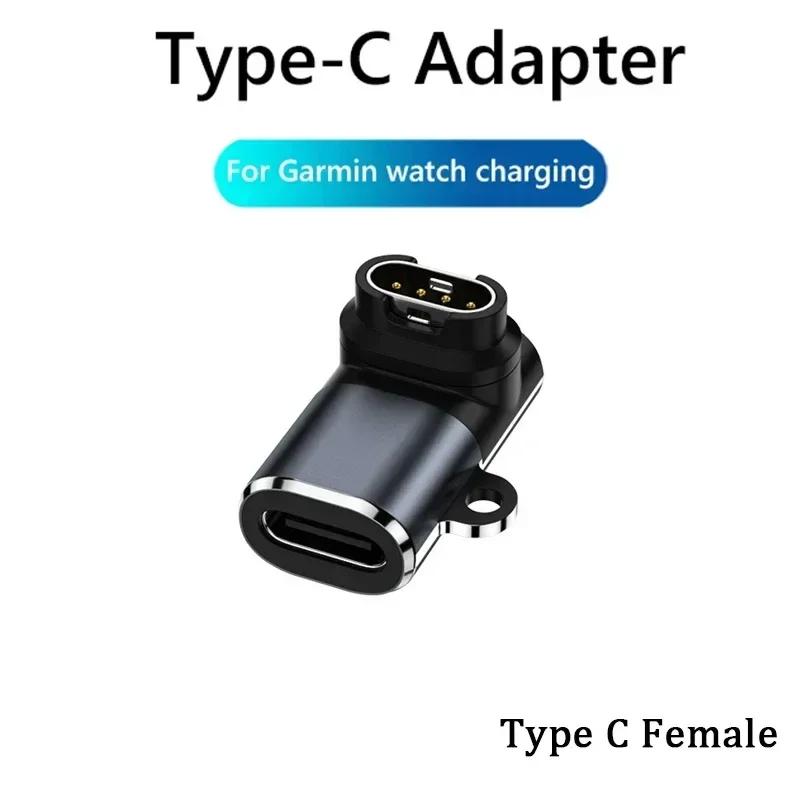 Für Garmin Uhr USB C/Micro/IOS Ladeadapter Ladekabel Konverter für Garmin Fenix 7X 7S Forerunner 955 965 Vivoactive 4