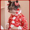 Braid Hair Children Wig Hairpin Tassel Hanfu Hair Sticks Cute Red Bow Hairpin  Children
