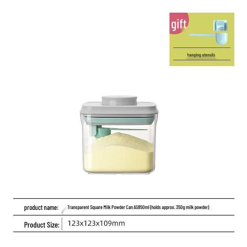 Contenant de stockage portable Ankou pour lait en poudre et céréales pour bébé - Étanche à l'humidité, hermétique, pour portionner en déplacement