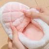 Baotou cotton slippers women's warm cotton shoes 2025 winter new home fleece non-slip cotton drag couple hair slippers