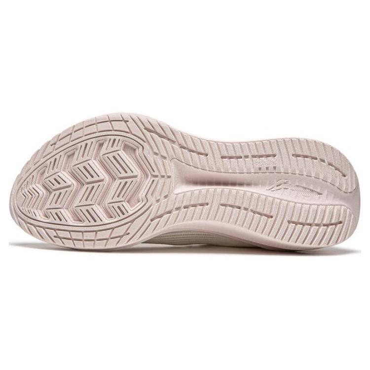 Li Ning Version 2.0 Tissu Amorti Antidérapant Résistant à l'Usure Respirant Basse Cheville Chaussures de Course Décontractées pour Femmes ARSU010-1