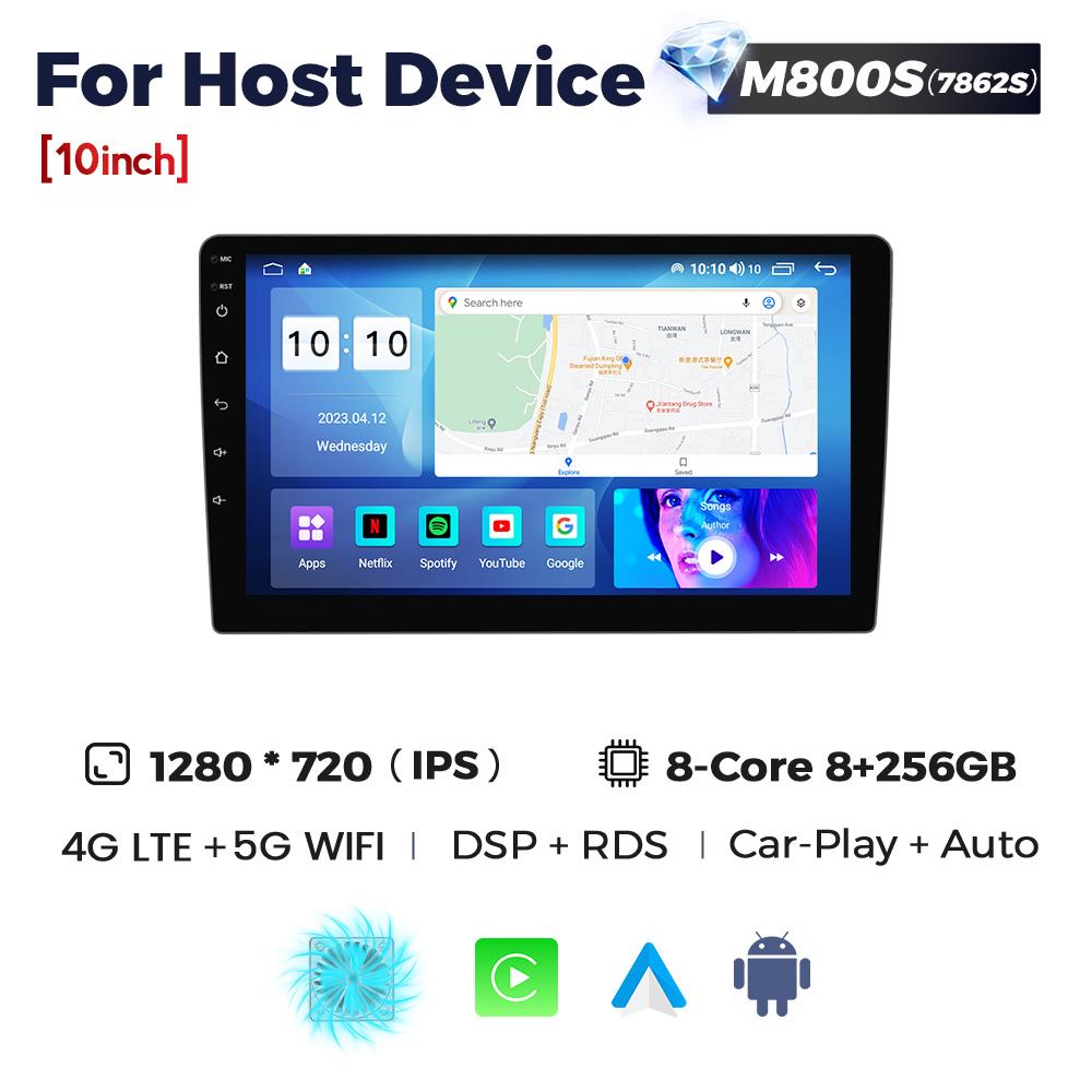 MEKEDE New Android System 7862 8Core DSP Car Multimedia for VW Toyota Universal Autoradio with Carplay RDS GPS BT 4G LTE 5G Wifi