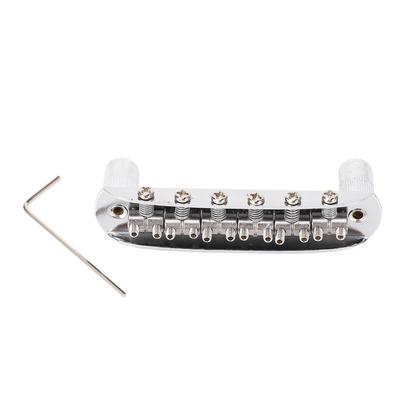 Náhrada kytarové kobylky Slitina zinku Horní zátěž Nastavitelná sedla Tremolo kobylka pro 6strunné kytary Jazzmaster
