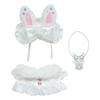 Sanrio Enjoy Idol Pure White Angel Plush Costume Wish me mell Japan NEW