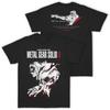 Metal Gear Solid Snake Koszulka Graficzna dla Gracza Estetyka Y2K Streetwear Unisex Luźna Letnia Bawełna Nadruk Retro Ubranie Top