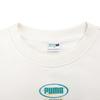 PUMA Sweatshirts Women's White Crew Neck Moderate Regular 537968-65