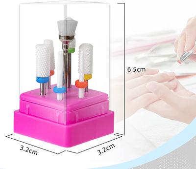 7 Pcs Ceramic Milling Cutters Set For Manicure Combined Removing Gel Polishing Nail Drill Bits Kit Tools