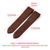 Genuine Leather Watch Strap for Cartier Sandoz Santos 100 Watch Band Soft Comfortable Watchband Accessories 20 23mm Wristband