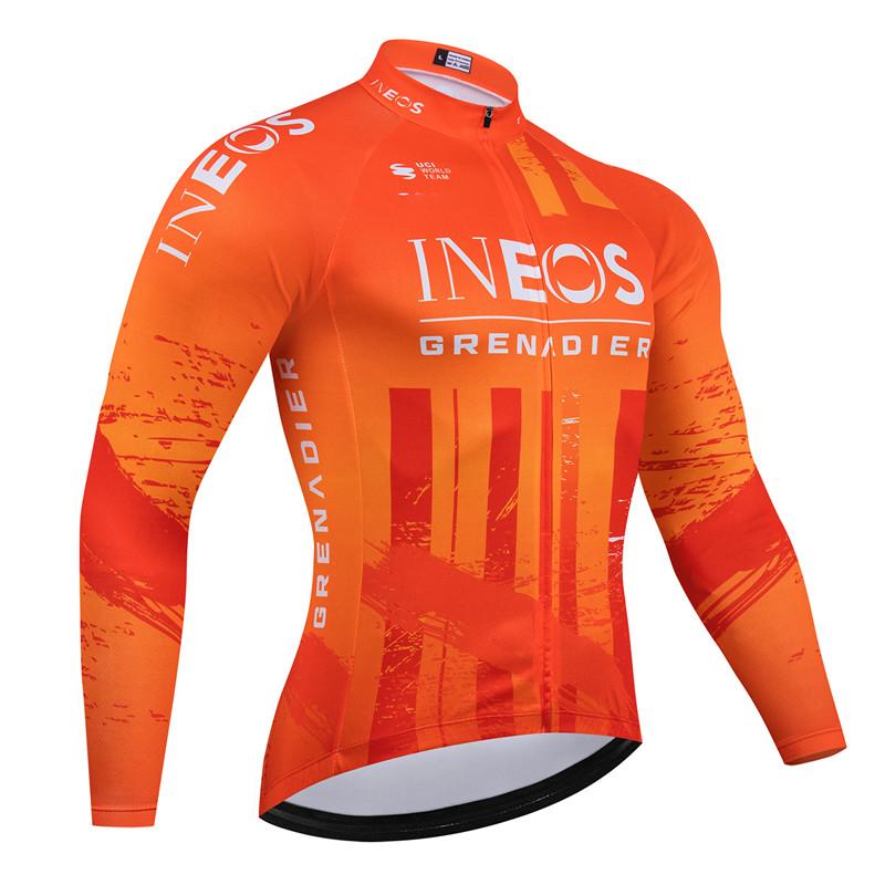 2026 Herbst Atmungsaktives Radsportanzug Set Langarm Schnelltrocknend MTB Fahrrad Uniform Kleidung Ropa Ciclismo Fahrradbekleidung für Sport & Outdoor