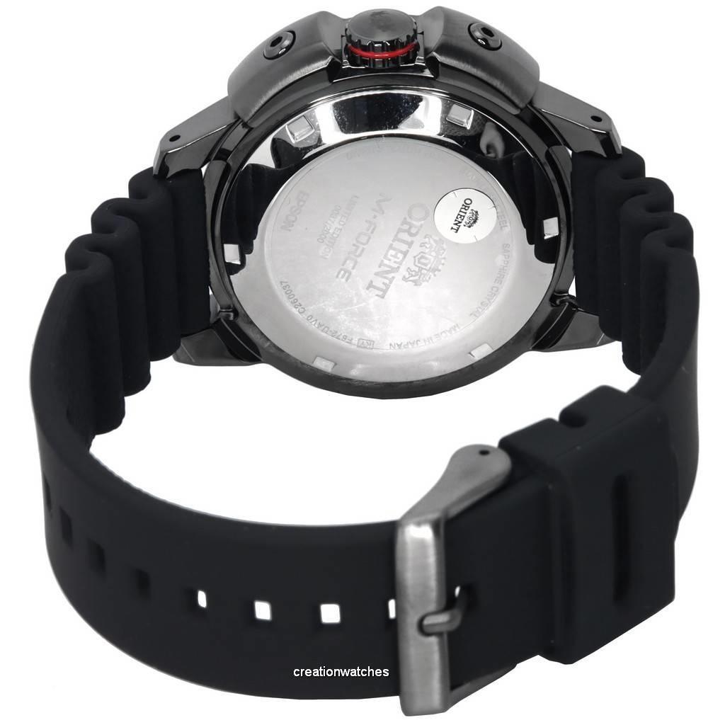 Orient M-Force Limited Edition Red Dial Automatic Divers RA-AC0L09R00B 200M Mens Watch