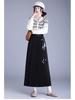 Elegant Mid-Length Wool Pleated Skirt - 2025 Autumn/Winter High-Waisted Slimming Style