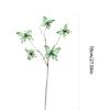 2pcs Faux Dried Branch Decoration Silk Butterfly Blooms Indoor Party Supplies Flower Displays Set Safe to Child