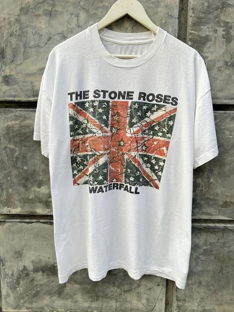 The Stone Roses Waterfall 90 s Tshirt Reprint All Size S TO 5XL Unisex T-Shirt XXXXL