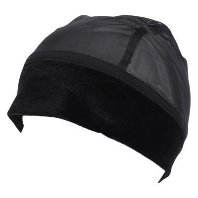 Velvet Wig Grip Band 2 In 1 Adjustable Wide Non Slip Wig Cap with Breathable Mesh Liner for Thinning Hair