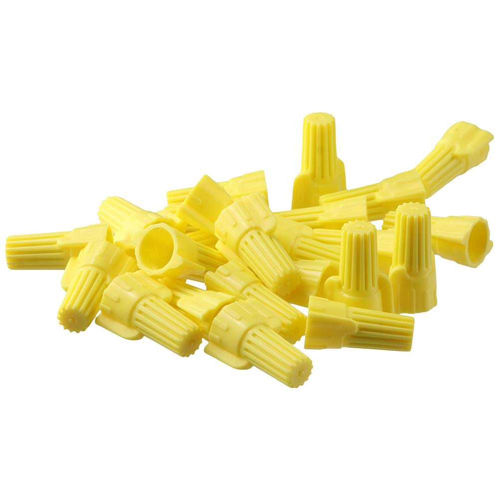 100pcs HP11 Wire Nuts PVC Connect Ribbed Electrical Wiring  Electrical Wiring