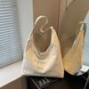Large Capacity Women's Bag New Summer Versatile Shoulder Armpit Bag Casual College Student Class Tote Bag