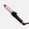2024 Popular Portable Mini Hair Curler 2 In 1 Ceramic Flat Iron Rotating Hair Curler