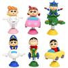 Crayon Shin Chan Shaking Figurine Blind Box Collectible With Stress Relief Toy For Kids And Teens