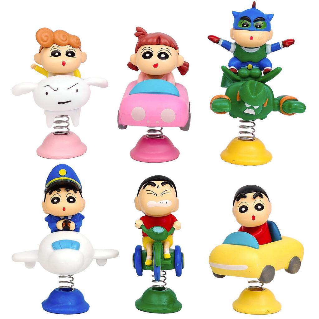Crayon Shin Chan Shaking Figurine Blind Box Collectible With Stress Relief Toy For Kids And Teens