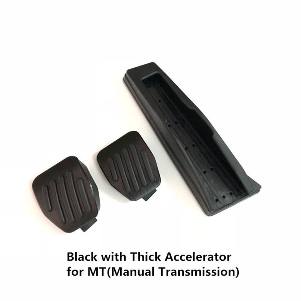 Accelerator Brake Pedal Decoration Cover Trim Case For BMW E60 E61 E63 E64 E70 M5 M6 Car Interior Styling