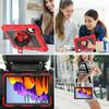 Pouzdro na tablet Xiaomi Redmi Pad 2 Silikonové + PC Nárazuvzdorný kryt s podpěrou a ramenním popruhem