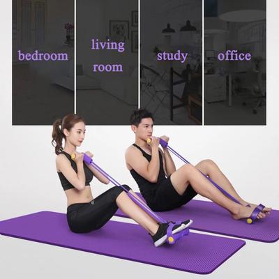 Hochdichter Latex-Pedal-Trainer mit dickem Schlauch für Sit-ups, Yoga und Pilates