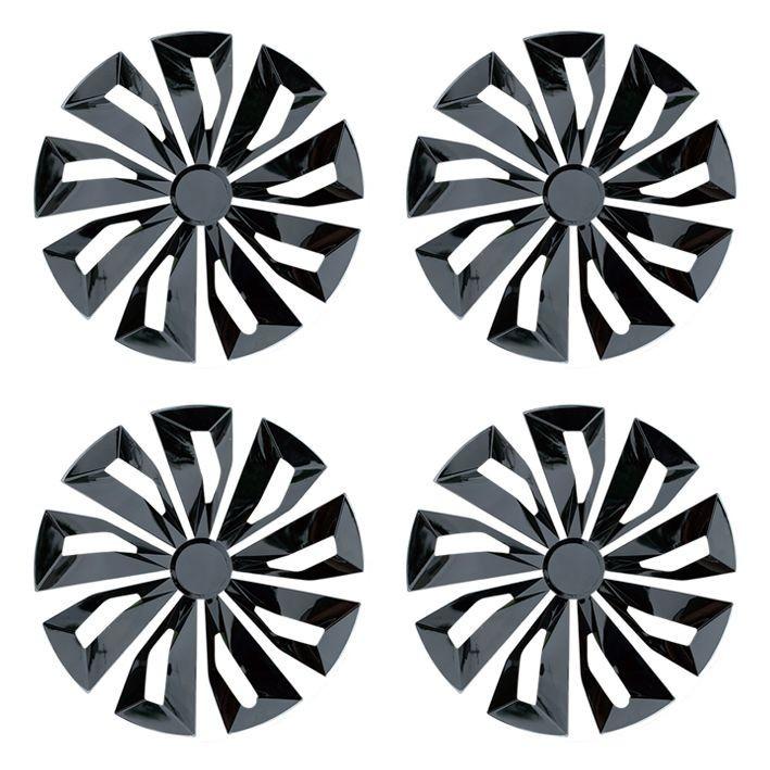 4PCS/set Universal Car Iron Steel Wheel Hubcap R14 R15 R16 Inch Replacement Hub Caps Wheel Rim Cover PP Tire Accessories