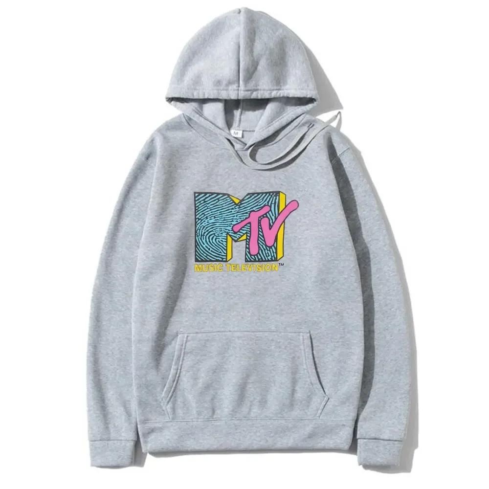 Frühlings- und Herbst Herren Hoodie Mtv Music TV bedruckter Pullover