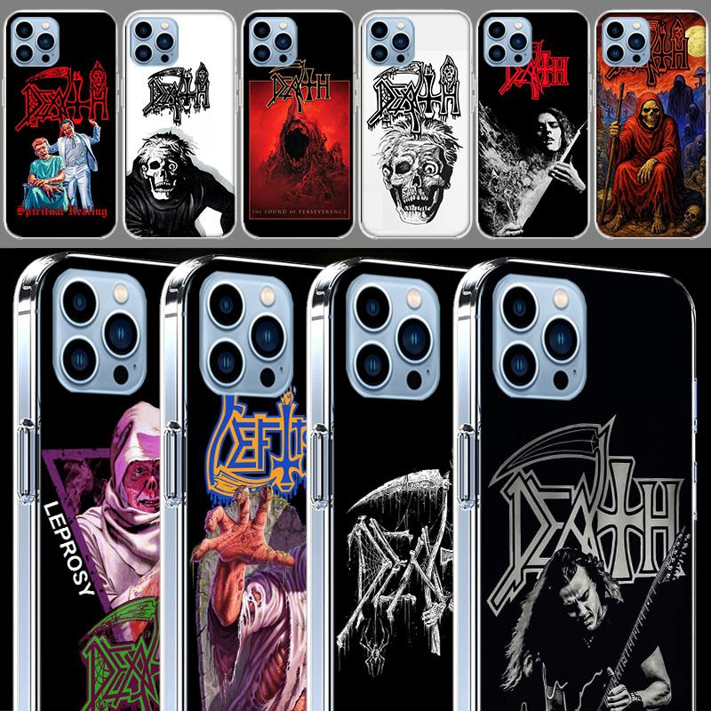 Metal Band D-Death Cases Phone Case For Iphone 17E 16E 17 Air 16 Pro Max 15 Pro 14 Plus 11 13 12 Mini Cover Cases Compatible wit
