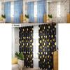 Modern Printed Blackout Window Curtain Panel With Elegant Shading Design For Bedroom