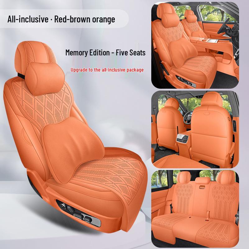 Suede Perforated Breathable All-Season Seat Cushions for Wenjie M9