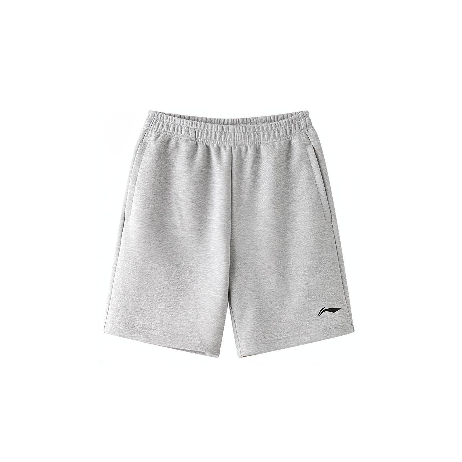 Повседневные шорты Li Ning мужские светло-серые AKST637-2 S