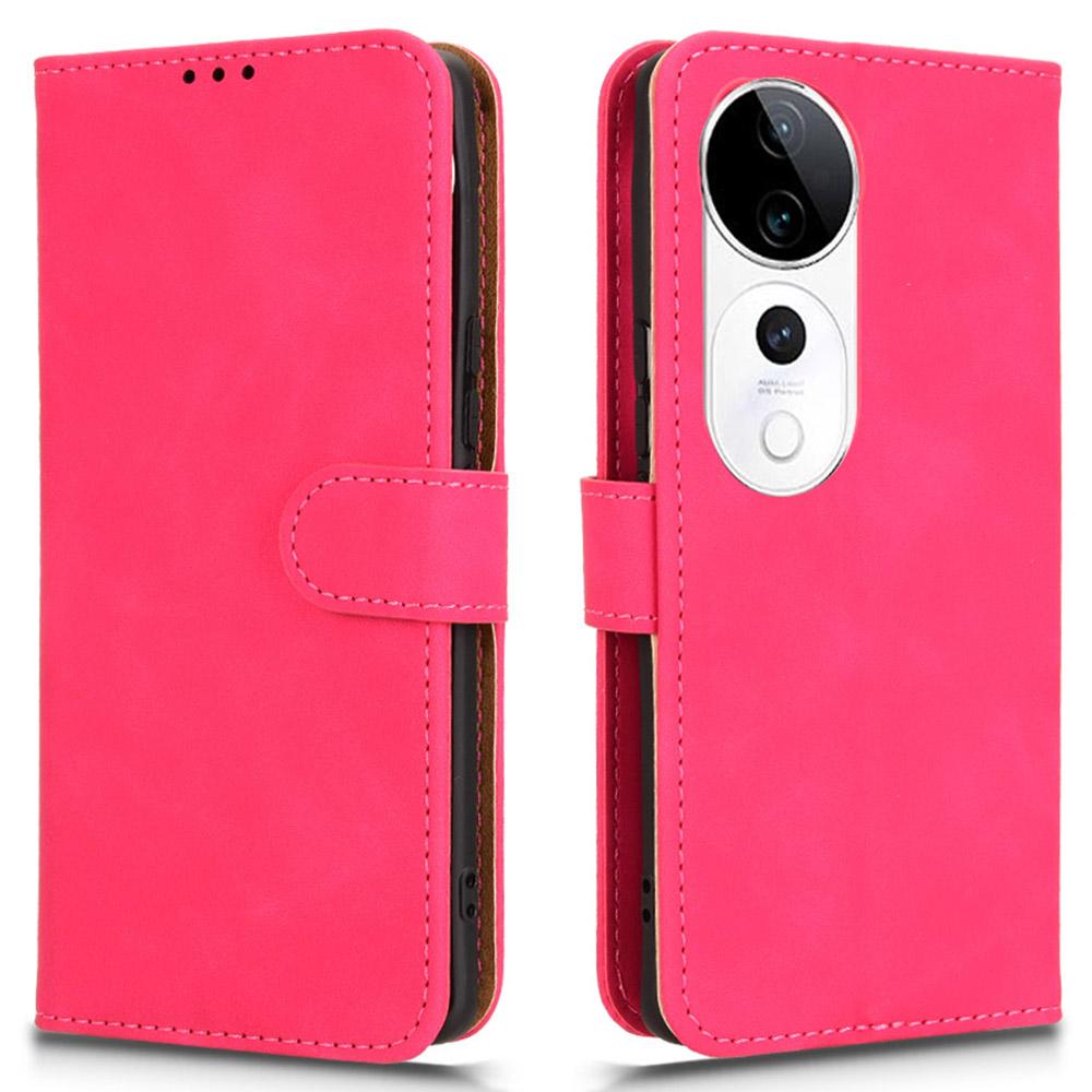 For vivo S19 Pro 5G/V40 5G Case Full Protection Leather Wallet Stand Anti-Fall Phone Cover