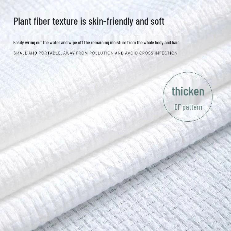 Extra Thick Compressed Face Wash Towels: Disposable Cotton Cleansing Pads