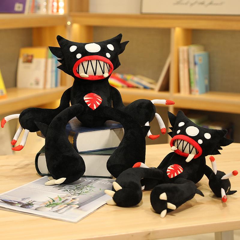 30-50cm Soft Spider Monster Creative Black Poppy Plush Toy Stuffed Animal Doll for Pet Boyfriend Kid Son Birthday Funny Gift