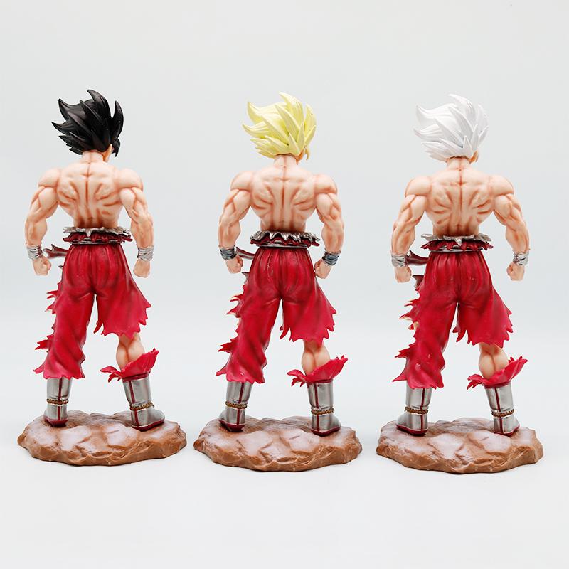 28cm Dragon Ball Z Figure Goku Anime Figures Super Saiyan Goku Gk Statue Gokou PVC Model Toys Doll Collectible Gifts