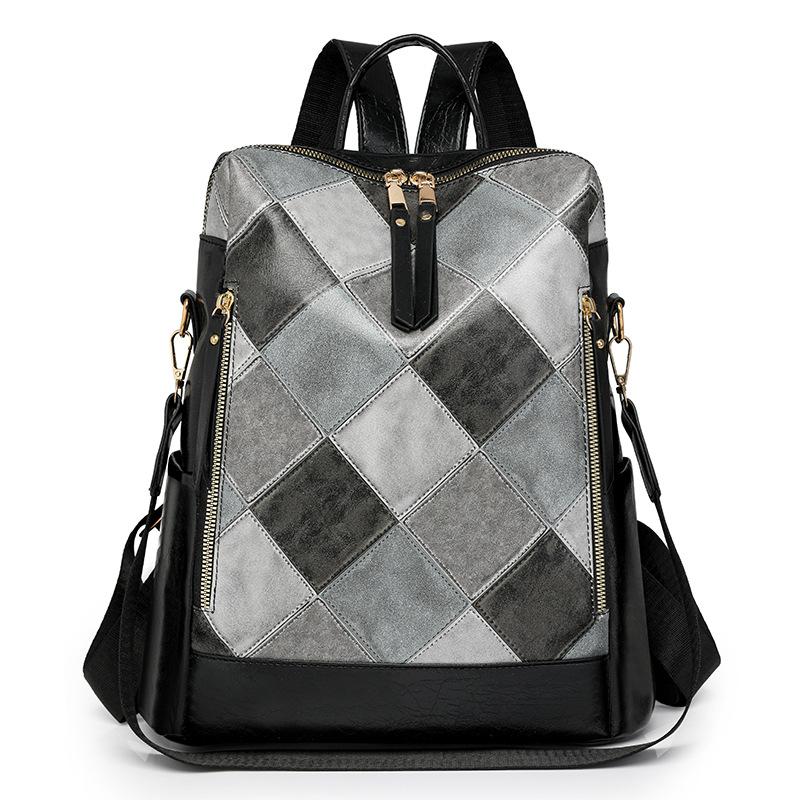 Multifunctional anti-theft backpack women's new large-capacity casual women's backpack dual-purpose shoulder bag