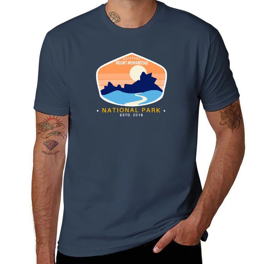 MuUnisexddad National Park TShirt Work Wear Short Sleeve TShirt
