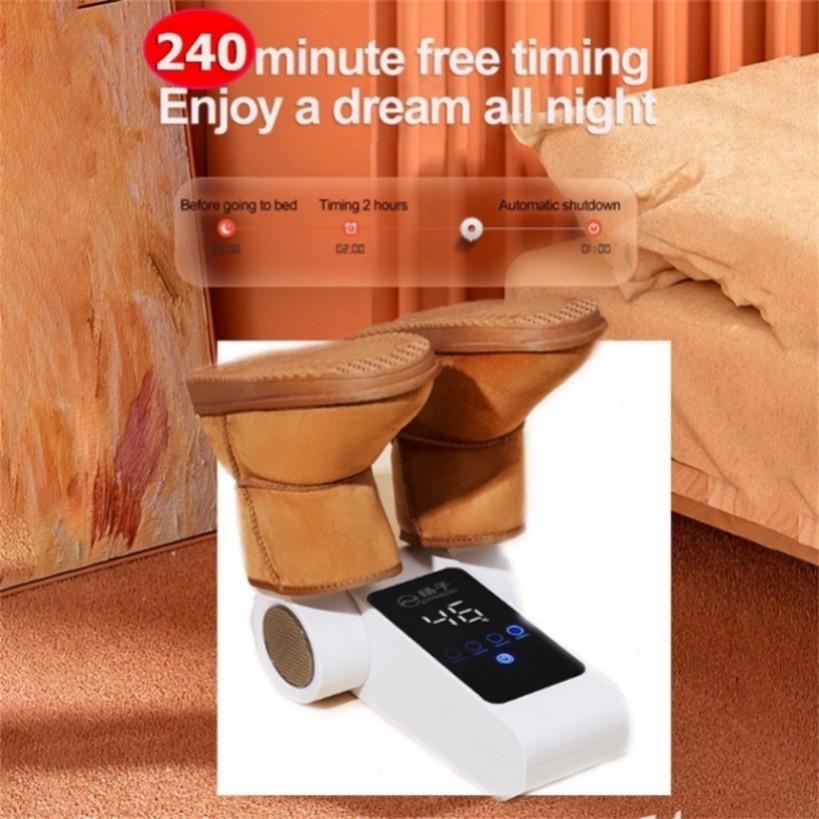 Máquina de secar sapatos elétrica inteligente dobrável secador rápido aquecedor desodorizador desumidificador secador dispositivo 220V