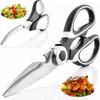 Kitchen Scissors Set With Stainless Steel Blades For Seafood And Meat Preparation