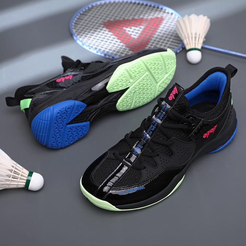 

Badminton shoes new low-top men s and women s leisure sports competition shoes non-slip shock absorption power pad couple table tennis shoes 45